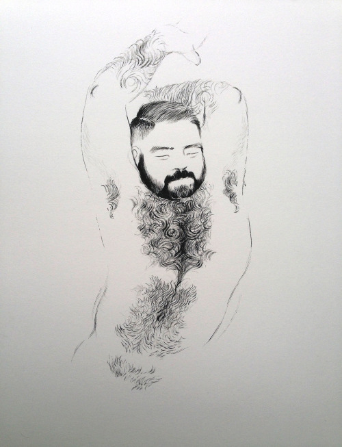 thedailydrawingproject:© Olivier FlandroisÉtirement au petit matin (Saint Sébastien), June 13, 2016Marker on paper