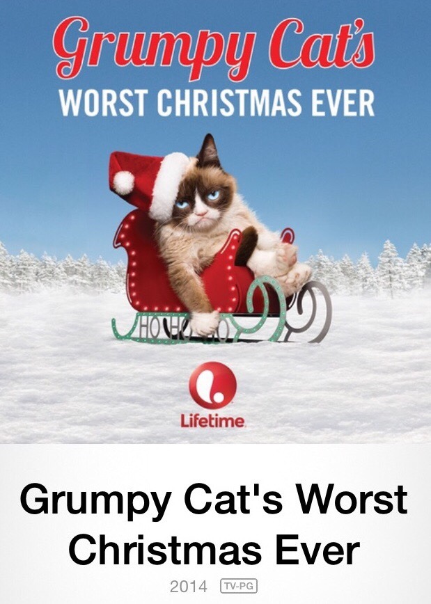 WARNING: Grumpy Cat's #WorstChristmasEver is available NOW on iTunes: 
https://itun.es/us/mISP3