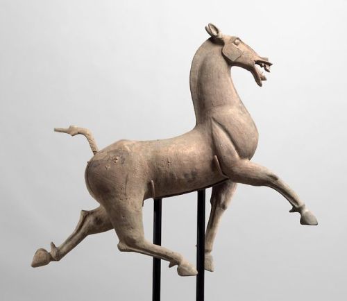 centuriespast: Horse (made for a tomb) Artist/maker unknown, Chinese Made in China, Eastern Han Dyna