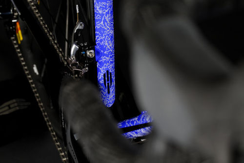 bicyclestore:  Heritage-Paris H-014 - Handgraved road bicycle by Christelle Desmurger. Bicycle made 