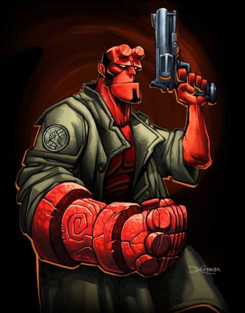 davidbaunach: your-fave-is-catholic: Your Fave Is Catholic: Hellboy Known for: Main hero from the He