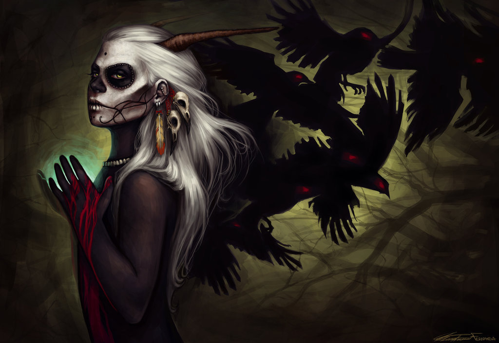 gothicmon:  A collection of sexy, dark, and elegant from Fernanda Suarez.. 