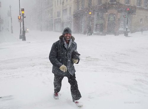 THIS IS SPRING??  Atlantic Canada is enduring  a spring blizzard that could dump more than