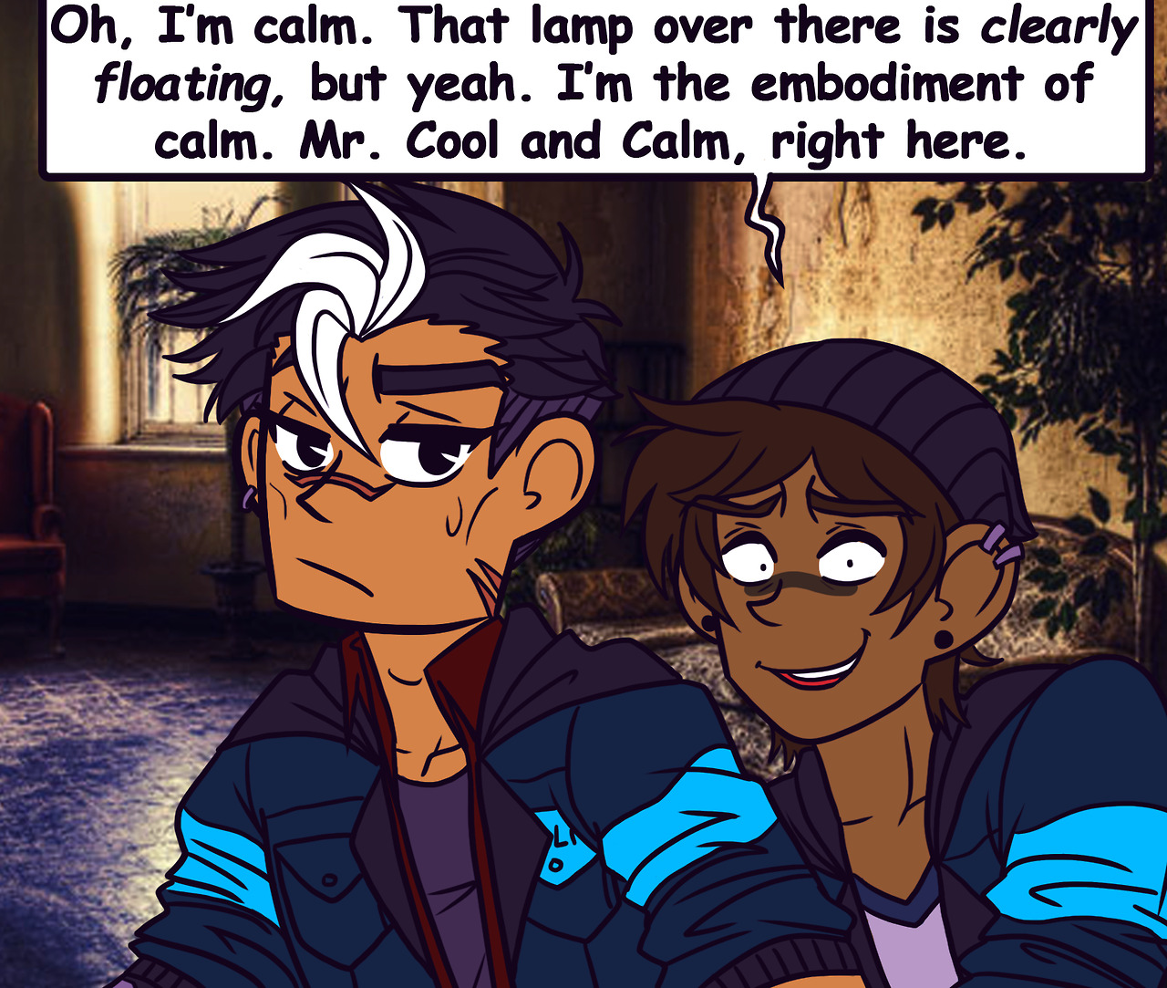 legendary-defenders:  I’d laugh, too.It’s been a while since I’ve doodled the