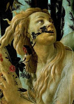 nataliakoptseva:  Sandro Botticelli Primavera detail 