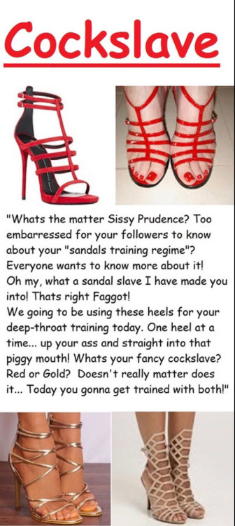 petularose:sissyluc:SissyprudenceprissIt seems that everyone likes to expose @sissyprudenceprissWell