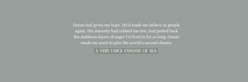 a very large expanse of sea headerslike/reblog if you savecredits to @heartbxnes if you use