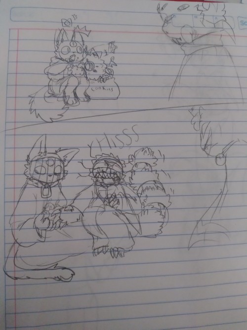 @creators-island My Hand Was Possessed And I Ended Up Trying To Doodle On My Notebook Fanart Of Your