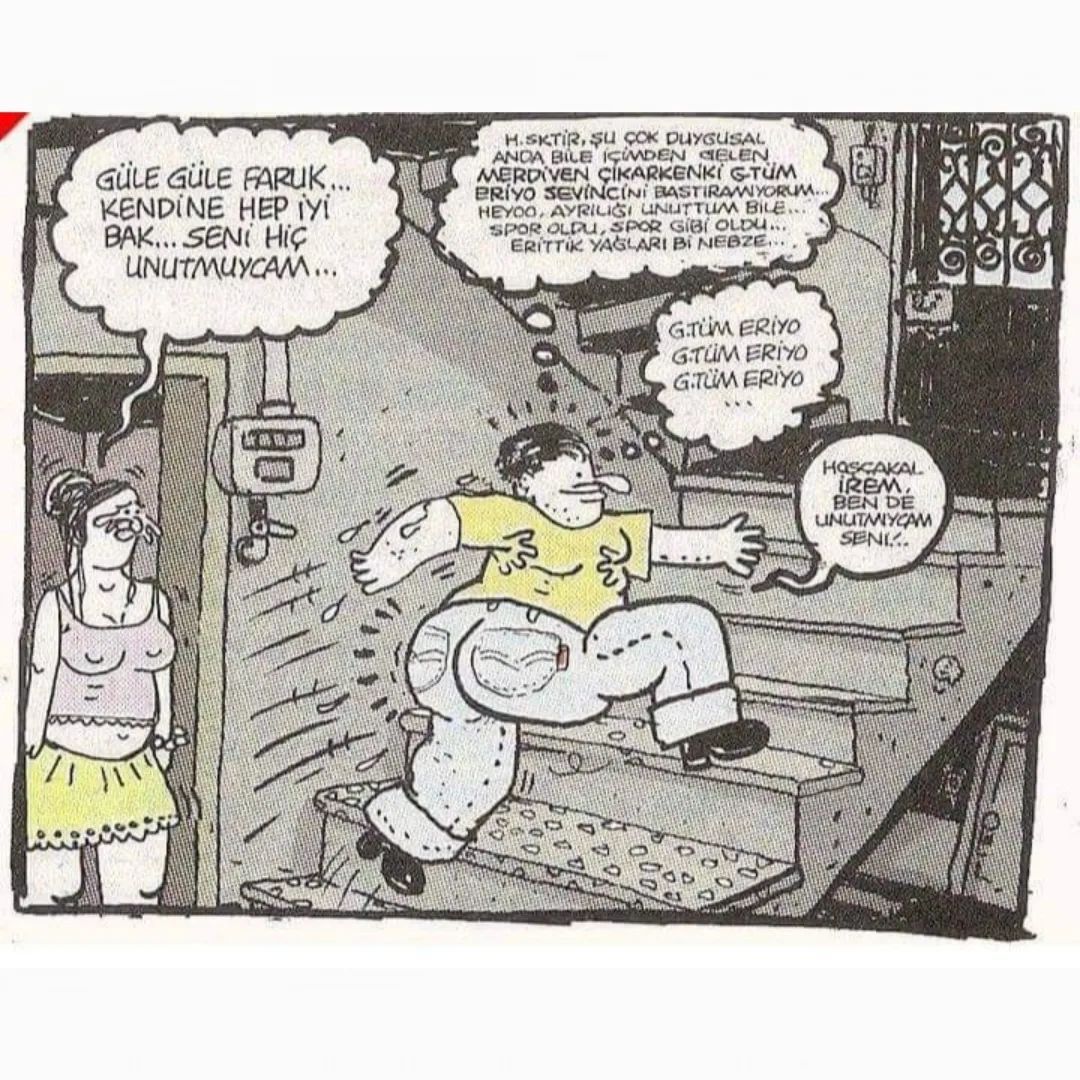 Ayrılık da spora dahil.....