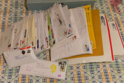 just-a-skinny-boy:  whatthehellhound:  just-a-skinny-boy:  Let me explain what this is: The first two pictures are of all the mail I’ve received in the past six months containing self harm tools. The next two pictures are from half way through removing