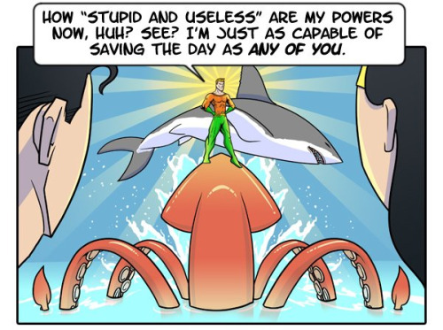 Porn photo dorkly:  Aquaman Isn’t Useless