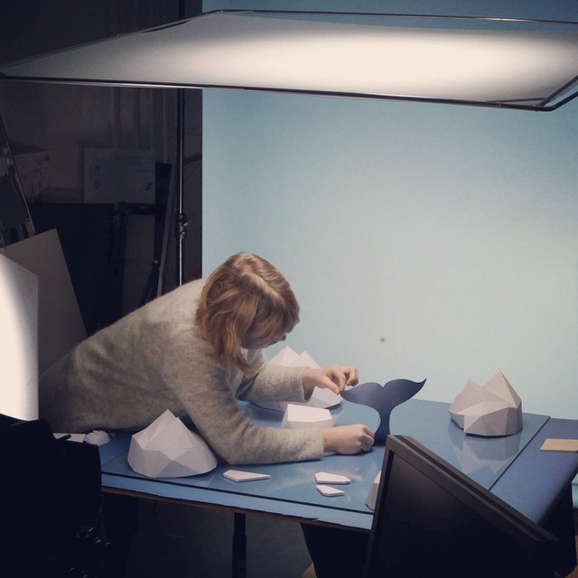 instagram:  Creating 3-D Characters From Paper and Scalpel with @fidelisundqvist