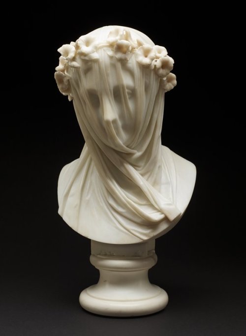 museum-of-artifacts:Veiled Lady by Rafaello Monti, c.1860, held by the Minneapolis Institute of Arts