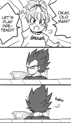 puppyvegeta:  shakunetsu:  This post is so long! I’m sorry! There’s just no good way to post drawings like this on Tumblr. ;o; I hope you guys still like it.パパ、変身して！ (Papa, transform!) by   しぃの実 @tkgsize.translator ★  Oh