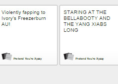 theivorytowercrumbles:jen-iii:ahh yes, a productive day with CAH  wait, why do I have a card in this  Fantastic uses of blank cards
