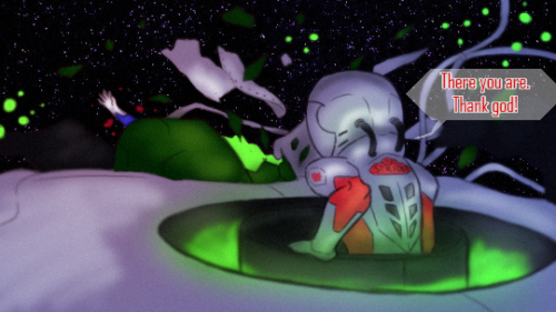 JohnDave Week Day 1: Urban Fantasy or Cosmic HorrorMission failed. [the spaceship model is the&