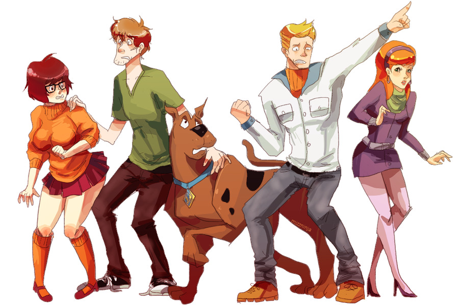 princessesfanarts:scooby doo by mizz-ninja 