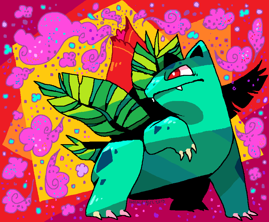 pokemonisgreaterthanlife:  Works by Koolaid-Girl All on MS Paint 