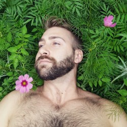 mrteenbear:  We go to a hidden place. 🌱🌼🌱🐻🌱🌼🌱 #secretgarden #scruff #scruffy #gaybear #gaycub #thebeardedhomo #thescruffyhomo #instagay #flowerpower #gaypride by @timothywebster http://ift.tt/1FNoaih