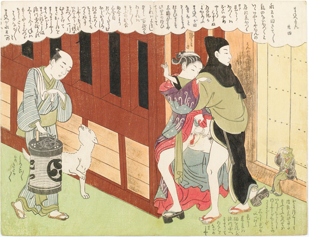 pornographers-handbook:  Suzuki Harunobu, The Fashionable Romantic Adventures of