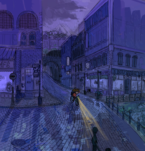 sarahkieley: Layout Assignment. Detail and Stylization of city streets.Really enjoyed thid project. 