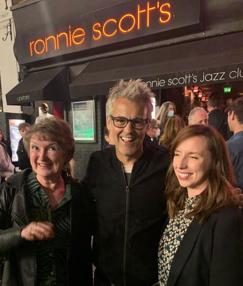 gravesdiggers:Rupert Graves at Ronnie Scott’s Jazz Club, London, September 22nd, 2021 to see “Rick S