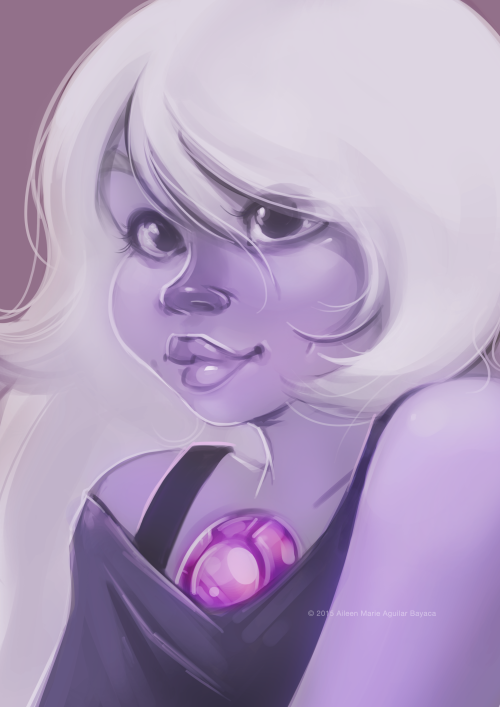 “Daily” Drawing: Quick digital painting of Amethyst from Steven UniverseI really enjoy drawing her!