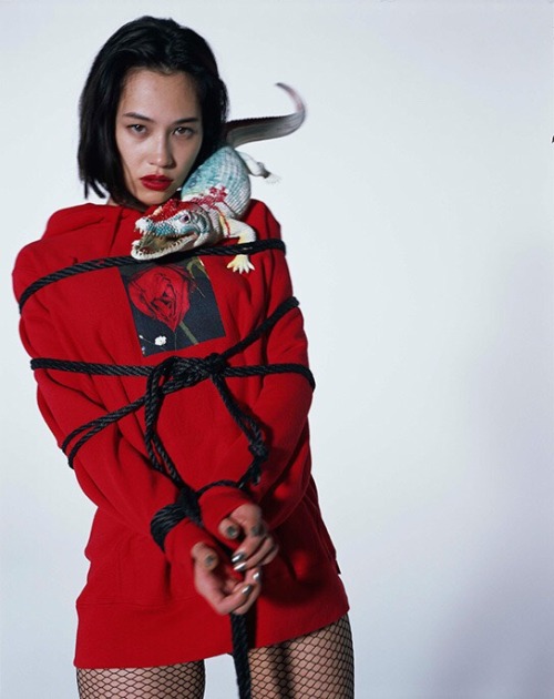 m-melu: Kiko Mizuhara by Nobuyoshi Araki for Supreme.