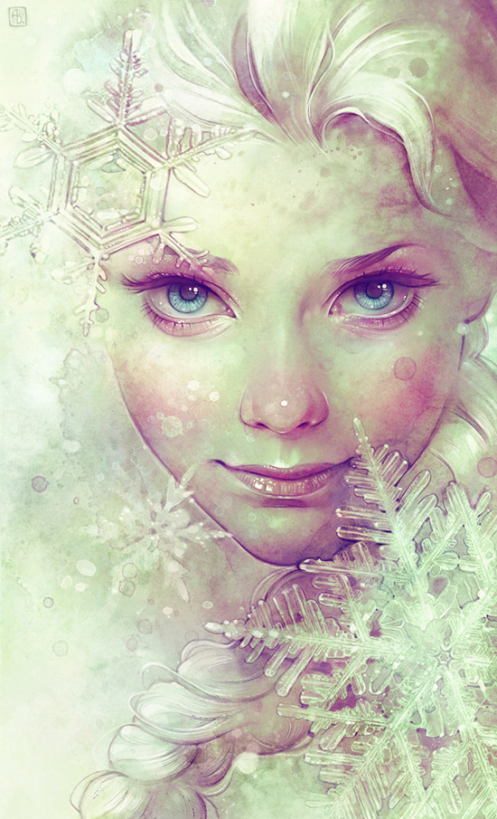 annadittmann:  &ldquo;Elsa&rdquo; Much love for Frozen! The next snowman