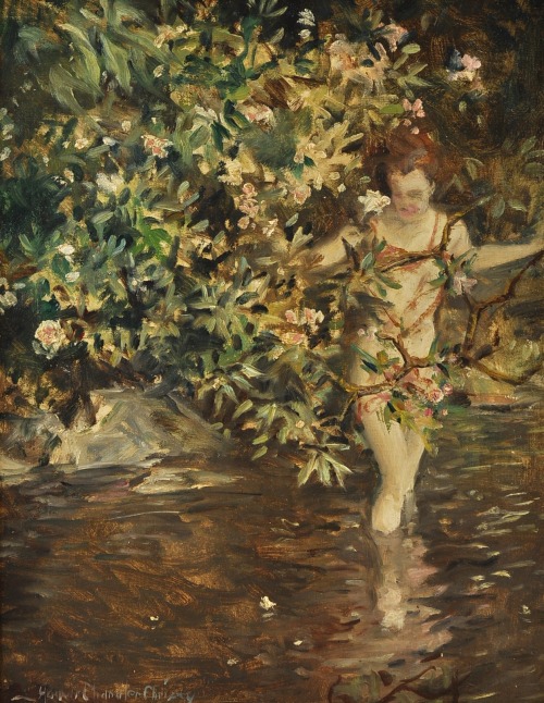 fleurdulys:  The Bather - Howard Chandler Christy