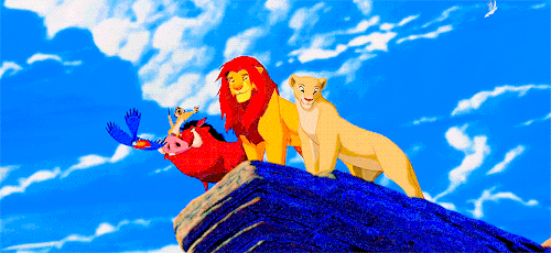 thelionkingdaily:Friends stick together to the end.