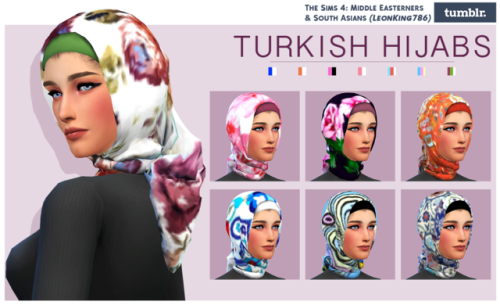 Turkish Hijabs (Recoloured by LeonKing786)Meet this new sim, Bergüzar Korel, a young Turkish wo