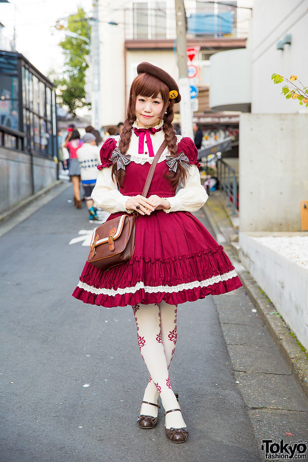 tokyo-fashion:  Kyokorin is a 20-year-old lolita who we met on the street in Harajuku.