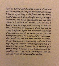 workhard-sleephard:  In political philosophy, our homework for over Christmas was to read John Stuart Mill’s ‘On Liberty’. I didn’t even make it though the prologue without nearly crying.