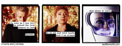 iceinherheart-kissonherlips: happy doctor/river appreciation day! doctor/river + a softer world