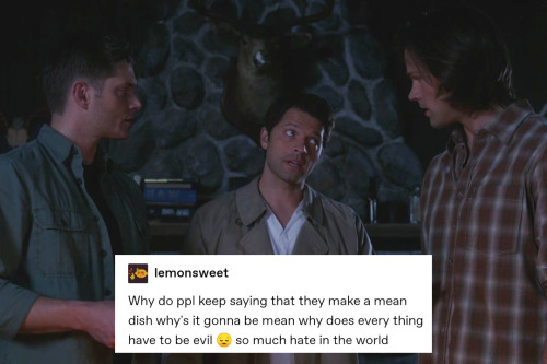 sundryvillains:castiel’s greatest hits + text posts (2/?)