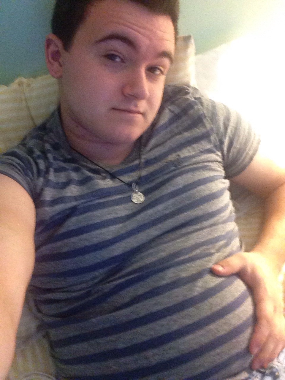 anythingoes29:  Haircut + shave = me feeling gr8 (plus this is my tightest shirt