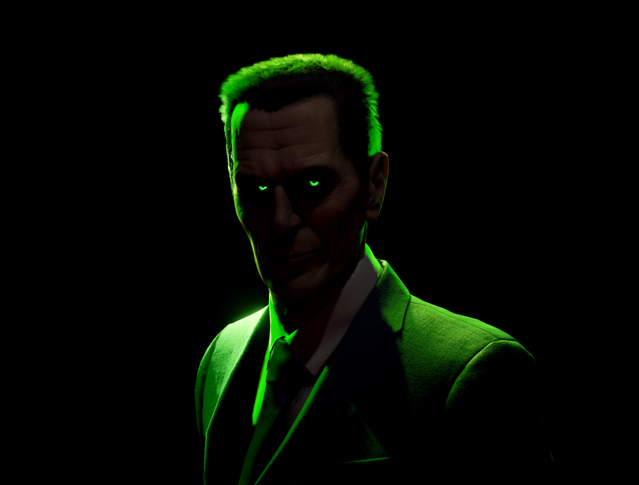 G-Man stare : r/SFM