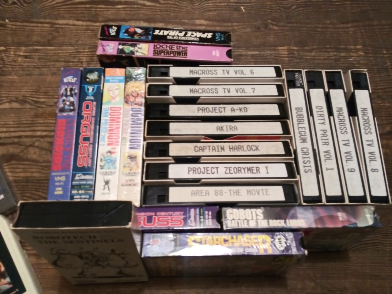 Anime VHS Tapes Total Of 16 See Photos And Descriptions Auctions  TP  Auctions