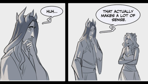 sigeel:I haven’t posted anything here in awhile, so here’s some Punderworld XDIt’s a prequel to that