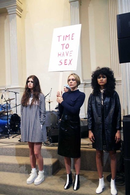 bambiix:  laptitemome: Time to have sex. Chloë Sevigny X Opening Ceremony