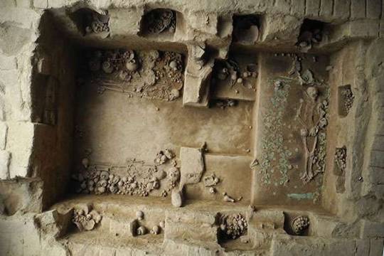 Excavated tombs of Peru's Moche priestesses adult photos