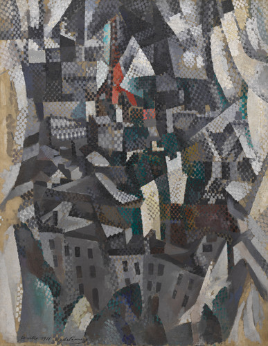 The City by Robert Delaunay, 1911, Guggenheim MuseumSolomon R. Guggenheim Museum, New York Solomon R