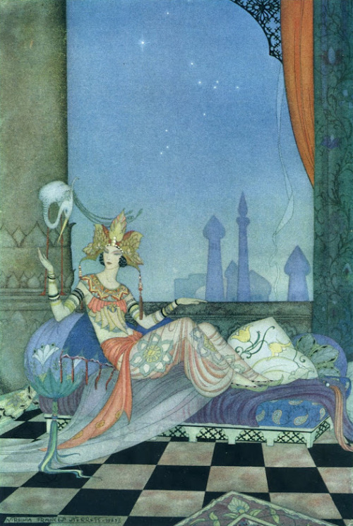 Virginia Frances Sterret, book illustration for The Arabian Nights, 1928. Source