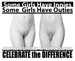 supersissy4life:  confessionstohoney:  honey, some things just explain it all.. ….AND….. SOME GURLS LIKE MS. KARLI KUNT HAVE BOTH AN INNIE AND AN OUTIE….. HOWEVER, ALL THESE GIRLS/GURLS HAVE ONE THING IN COMMON….. THEY CAN ALL PROVIDE COMPLETE