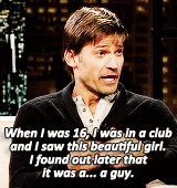 Nikolaj is basically a big goof. He’s a big kid. He can smolder one minute and be a total spaz the n
