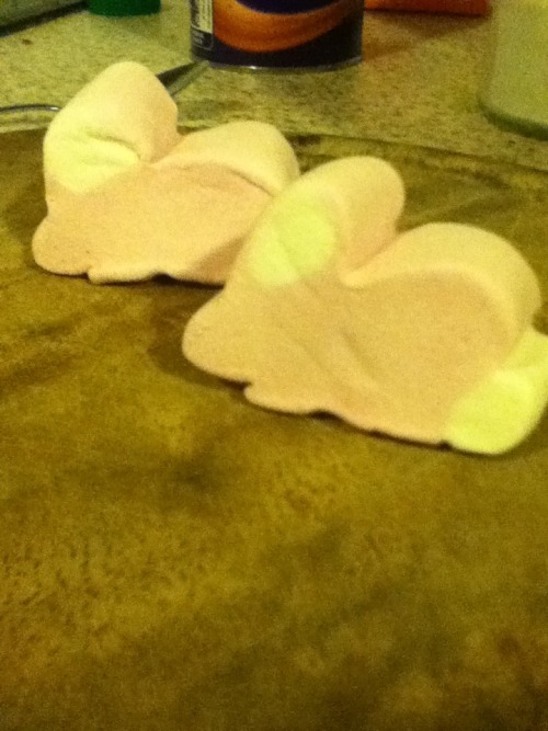 The real chubby bunnies(there marshmallows shaped like bunnies!!)