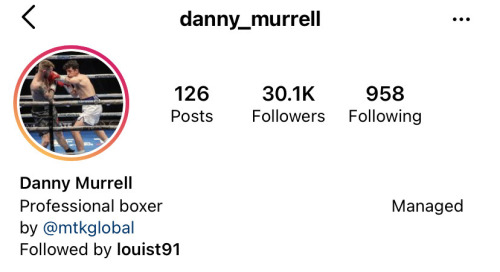 Louis’ recent follow on Instagram - 3/2