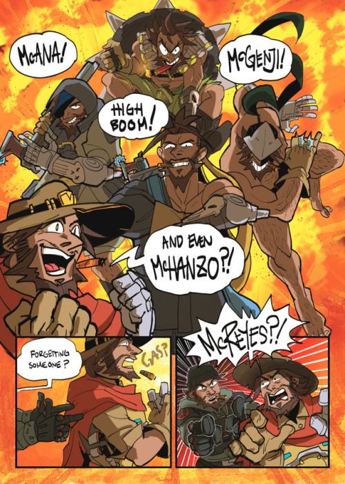 luoiae - my pages for @12zine!! ENJOY!!! I DREW MCCREE...