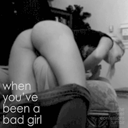 Bad girls get spanking…